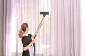 Dịch Vụ Vệ Sinh Rèm Cửa 5Sao – Sạch Bụi Mịn, Hết Mùi, An Toàn Sức Khỏe
