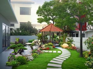 Thiết Kế Sân Vườn Cùng Ứng Dụng 5Sao- Những Mẫu Sân Vườn Đẹp 