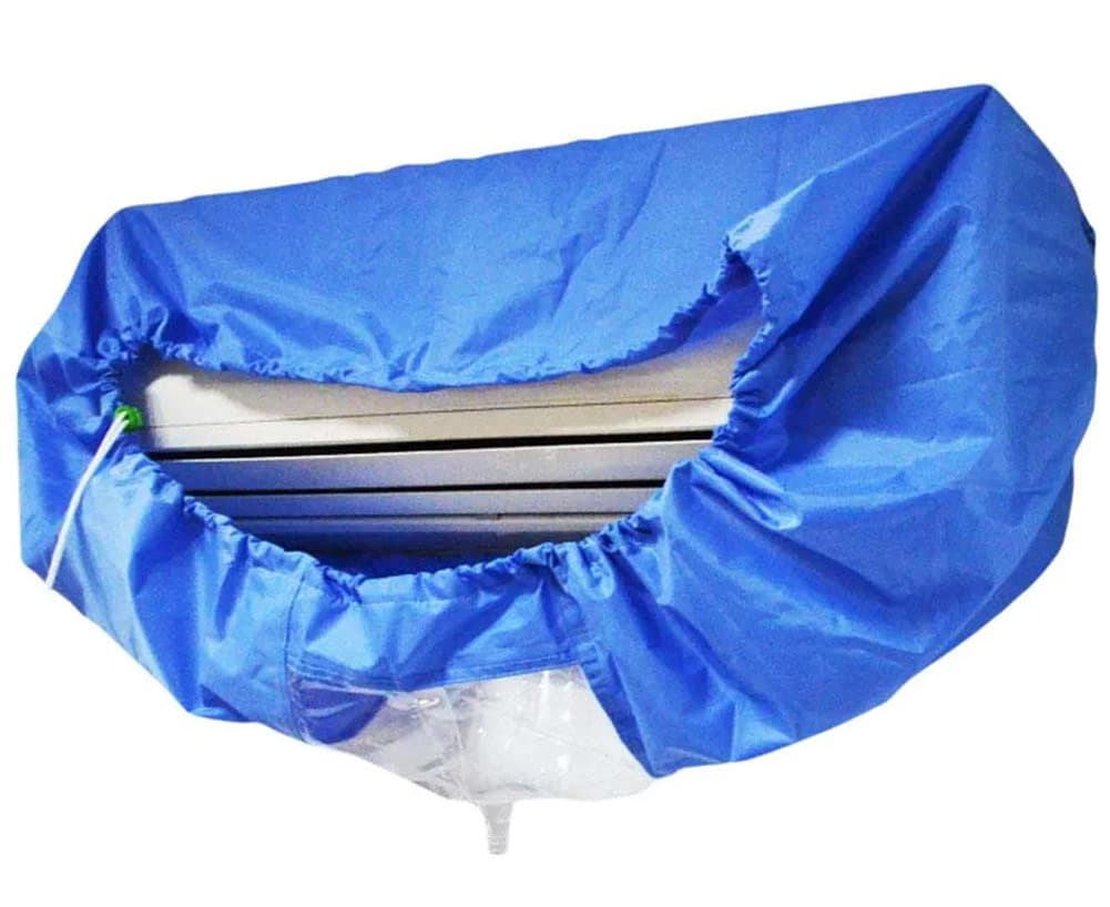 Túi rửa máy lạnh chuyên dụng giúp hứng nước và bụi khi vệ sinh điều hòa