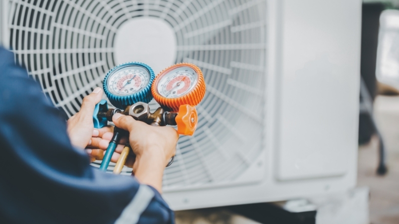 Thiếu gas hoặc rò rỉ gas lạnh 