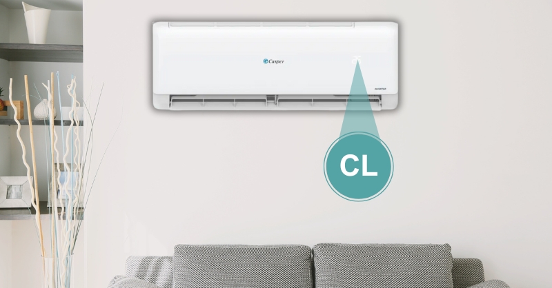 máy lạnh casper báo lỗi cl