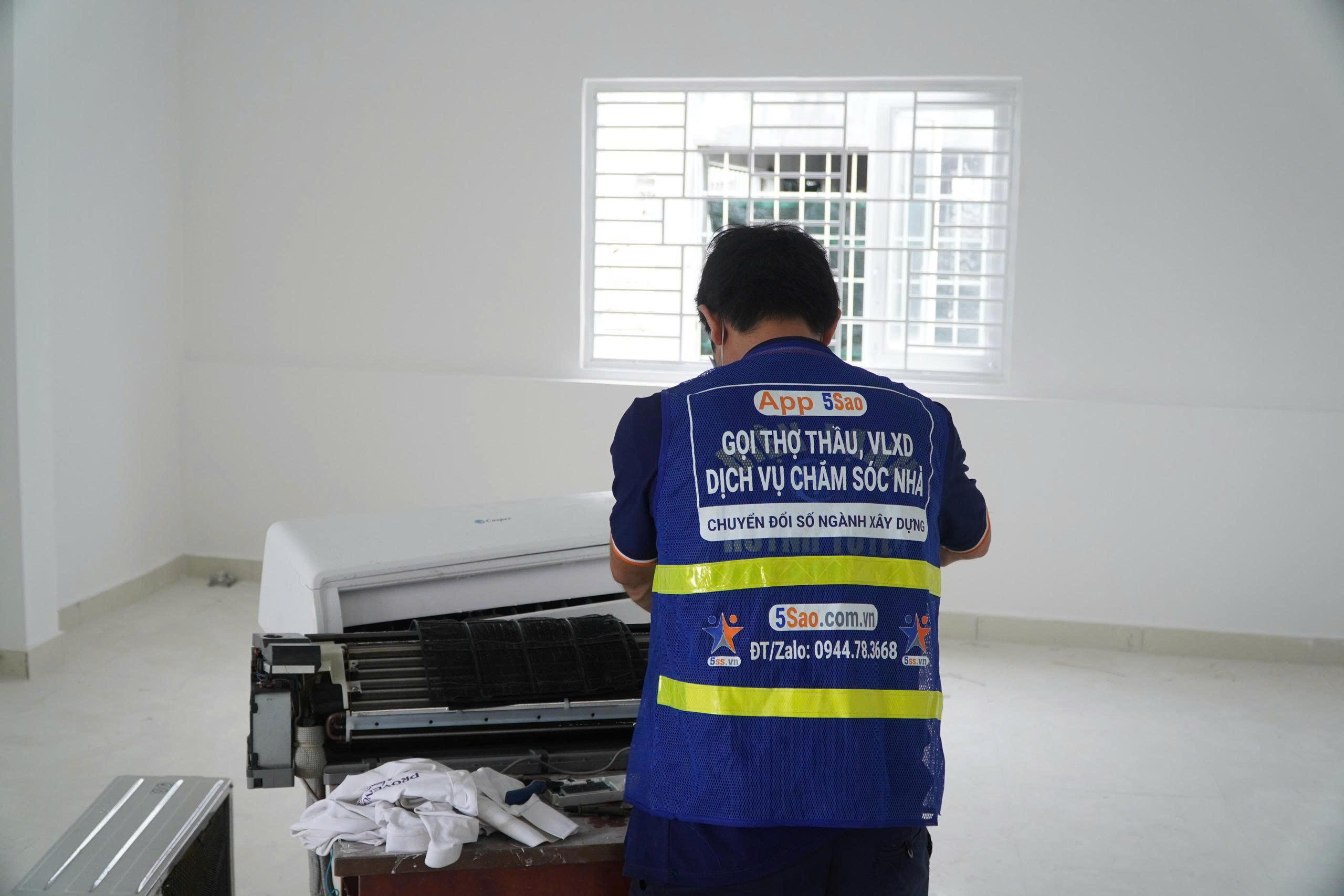 Dịch vụ sửa máy lạnh Casper uy tín tại 5Sao