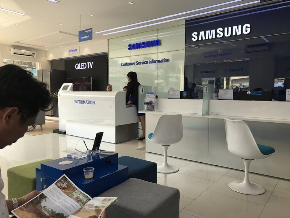trung tâm bảo hành Samsung