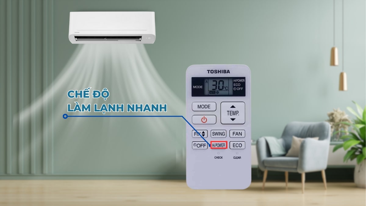 test lỗi máy lạnh toshiba