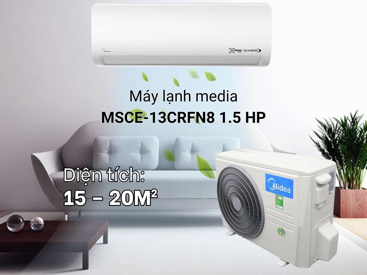 máy lạnh 1.5 HP tốn bao nhiêu điện 1 giờ