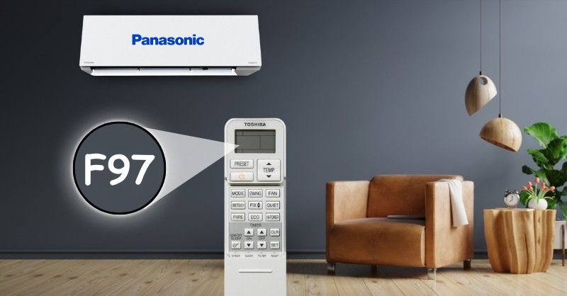 Máy lạnh panasonic báo lỗi f97 là gì