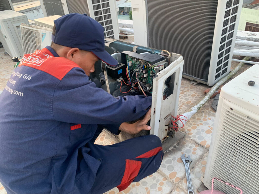 sửa chữa máy lạnh quận 6