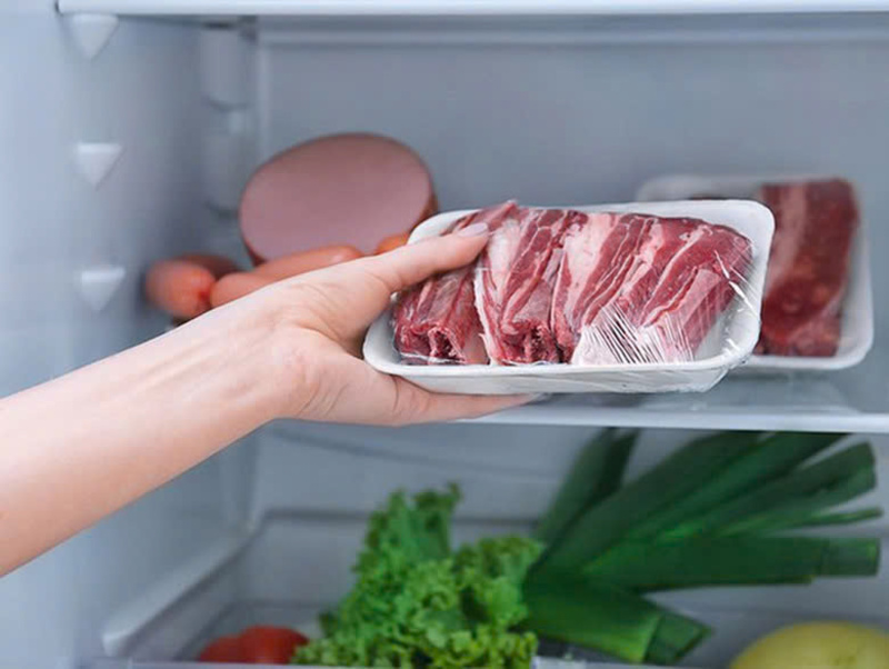 Bảo quản thịt trong tủ lạnh