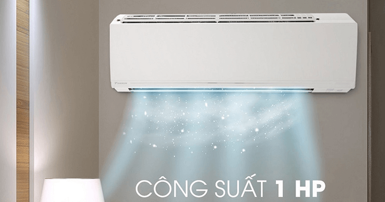 Công suất điều hòa không đủ so với diện tích phòng