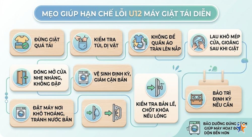 Mẹo sử dụng giúp hạn chế lỗi U12 tái diễn