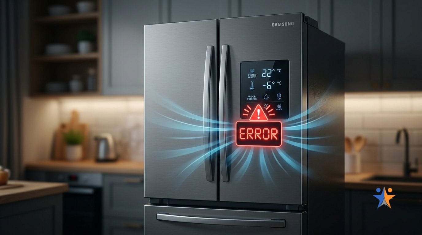 tủ lạnh samsung inverter báo lỗi nháy đèn