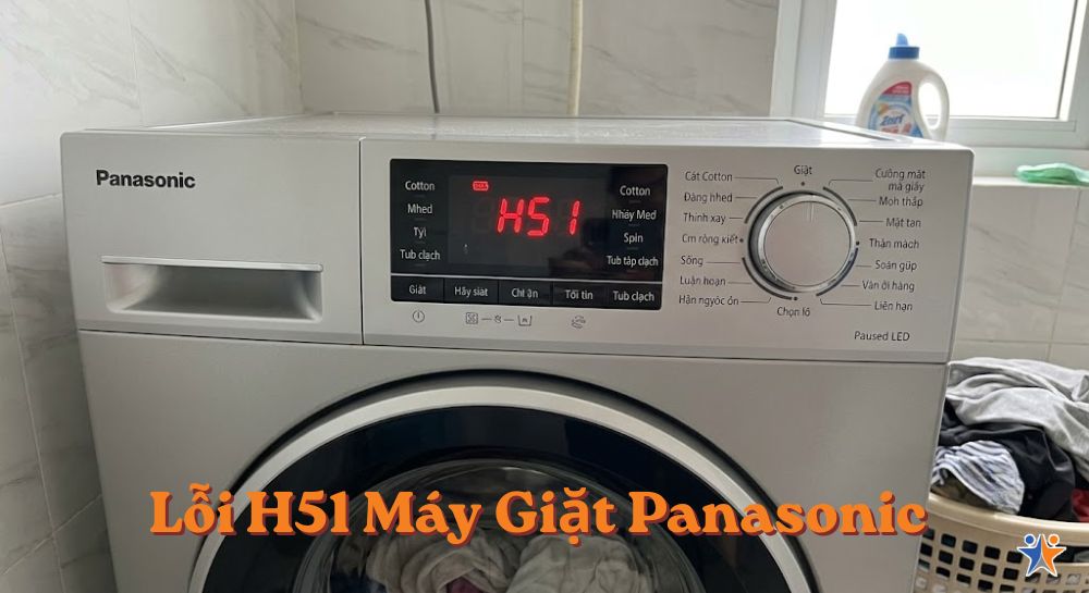 Lỗi H51 trên máy giặt Panasonic là lỗi gì?