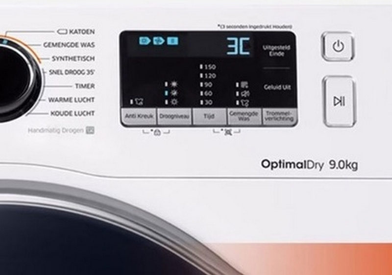 Lỗi 3C trên máy giặt Samsung