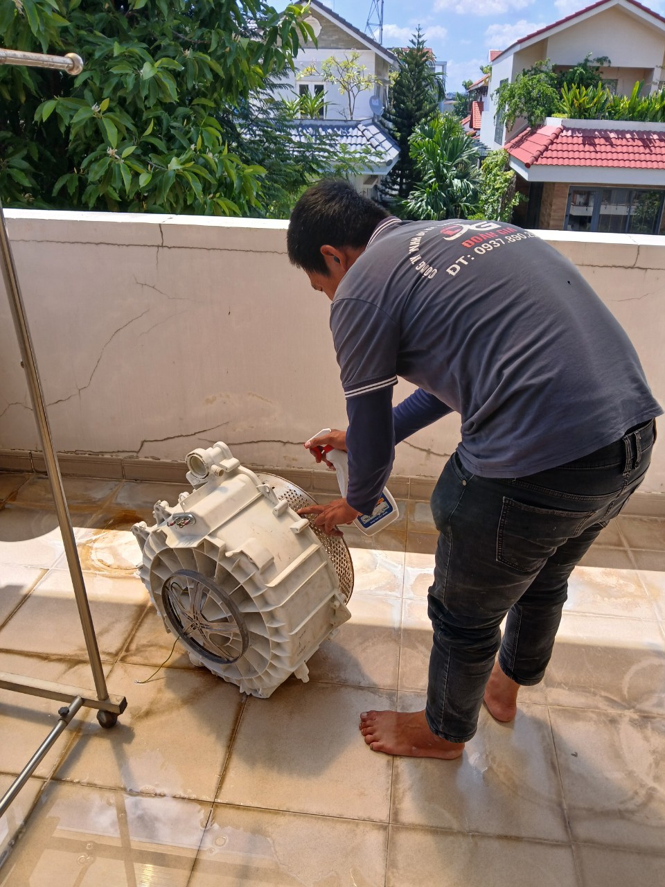 vệ sinh máy giặt tphcm