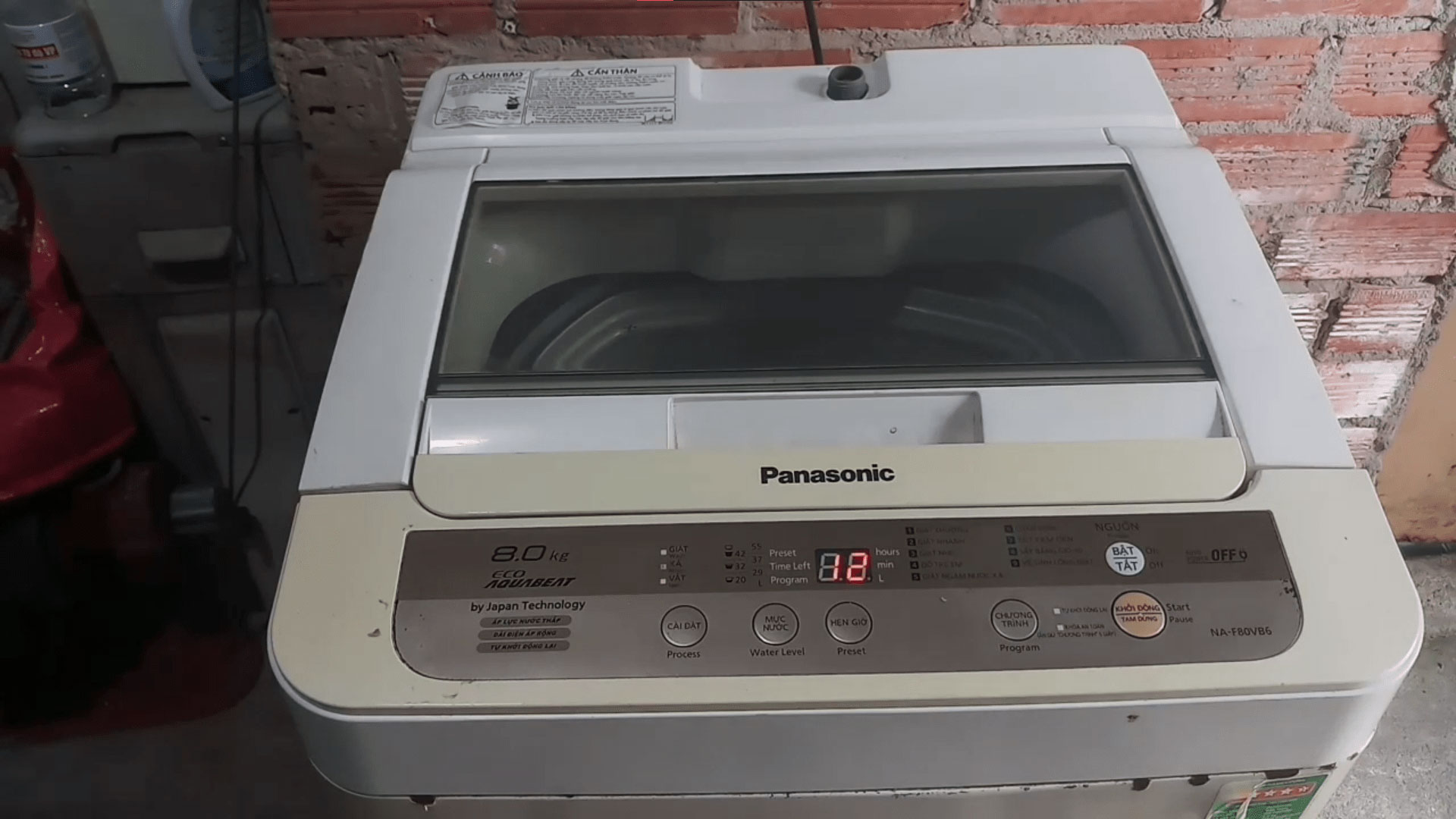 Cách sửa lỗi U12 máy giặt Panasonic tại nhà hiệu quả