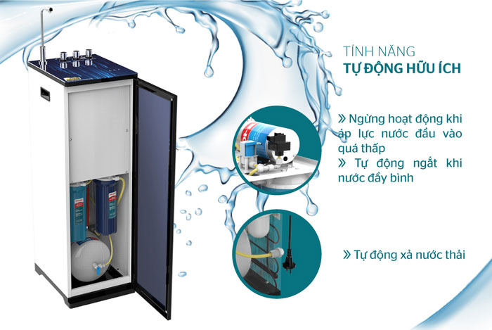 Khám phá mức tiêu thụ điện thực tế cực kỳ tiết kiệm của máy lọc nước: Chỉ tốn khoảng 0,03kW cho mỗi lần hoạt động, giúp gia đình chủ động ước tính chính xác chi phí tiền điện phát sinh mỗi tháng.
