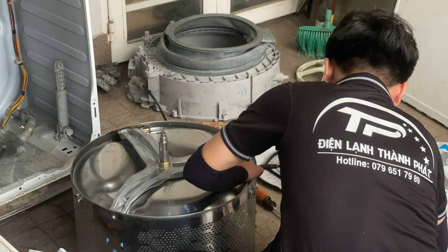 sửa máy giặt bình dương