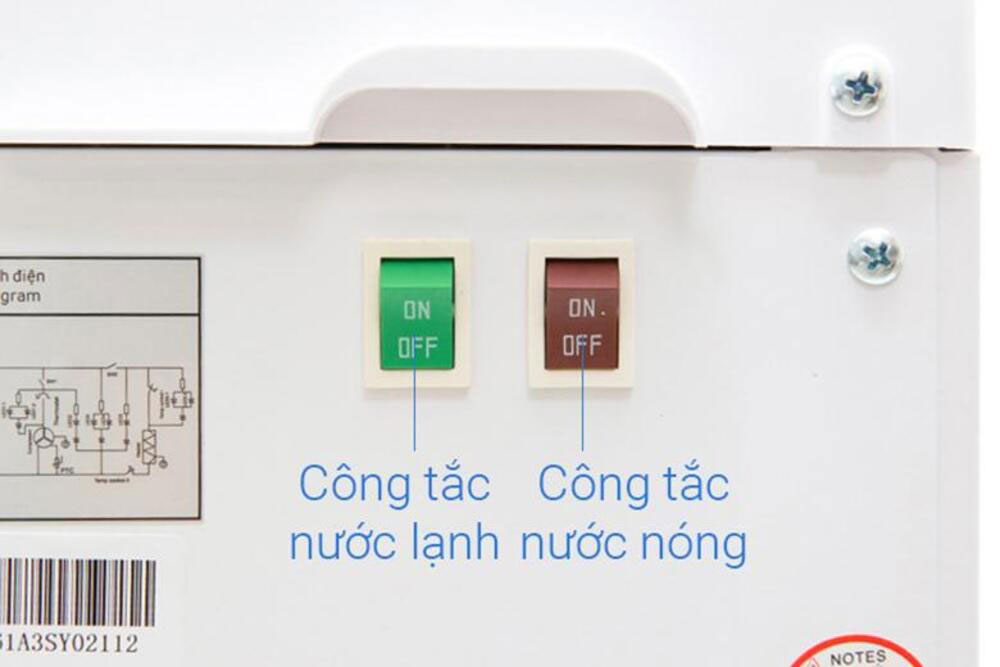 Tắt chế độ nóng lạnh khi không sử dụng