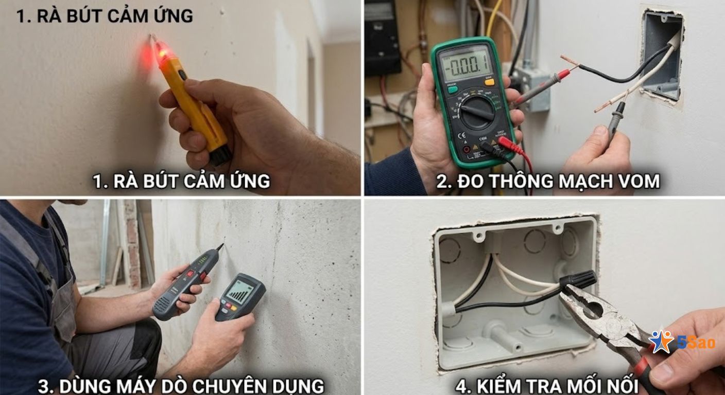 4 Cách kiểm tra dây điện bị đứt ngầm chính xác