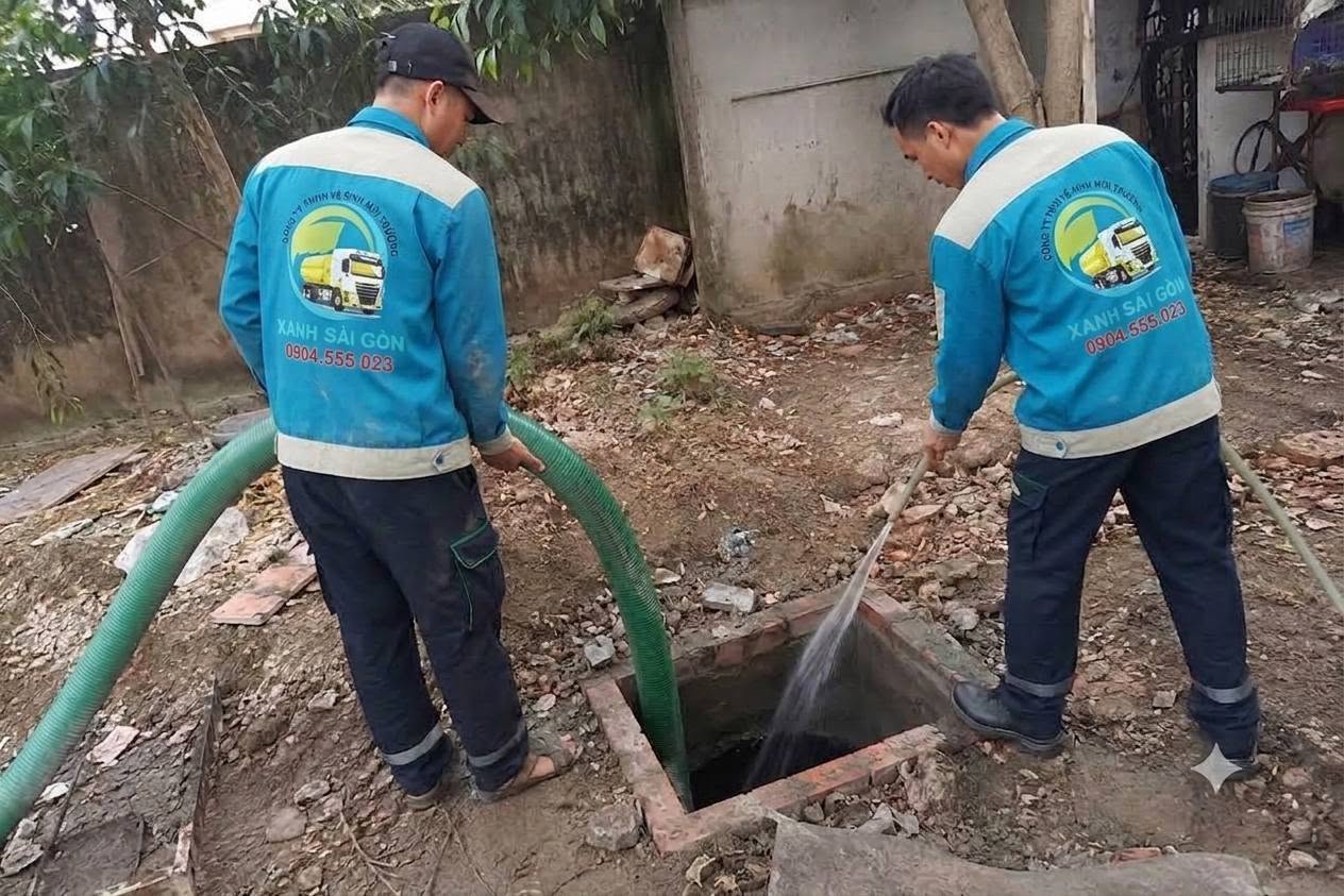 Dịch vụ thông tắc cống Quận 1 uy tín, xử lý nhanh chóng và triệt để từ Công ty cổ phần môi trường đô thị Xanh Sài Gòn
