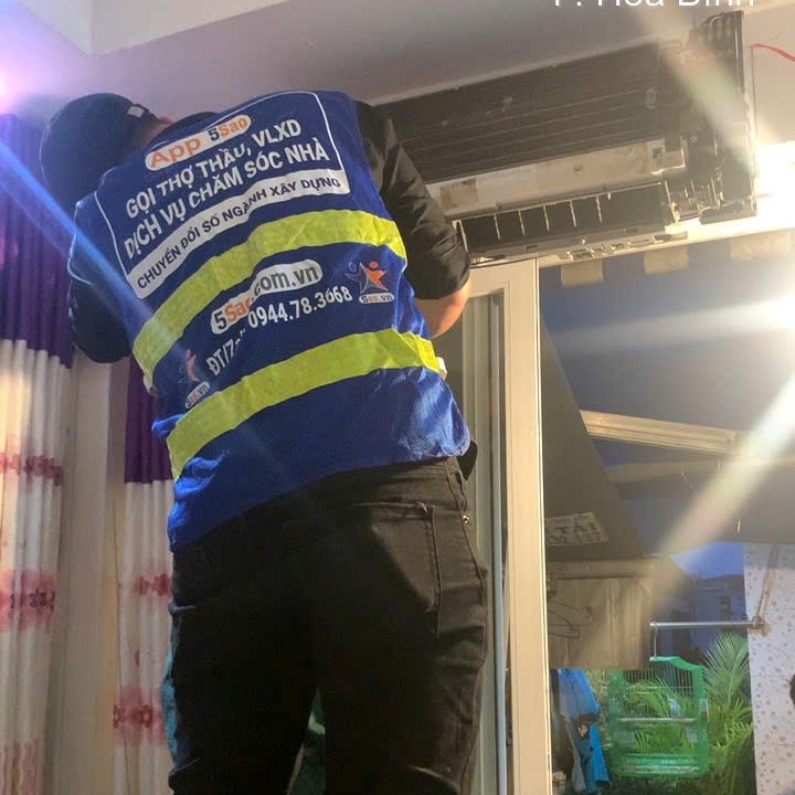 5Sao - Nền tảng kết nối dịch vụ sửa điều hoà Long Biên thông minh và tận nơi