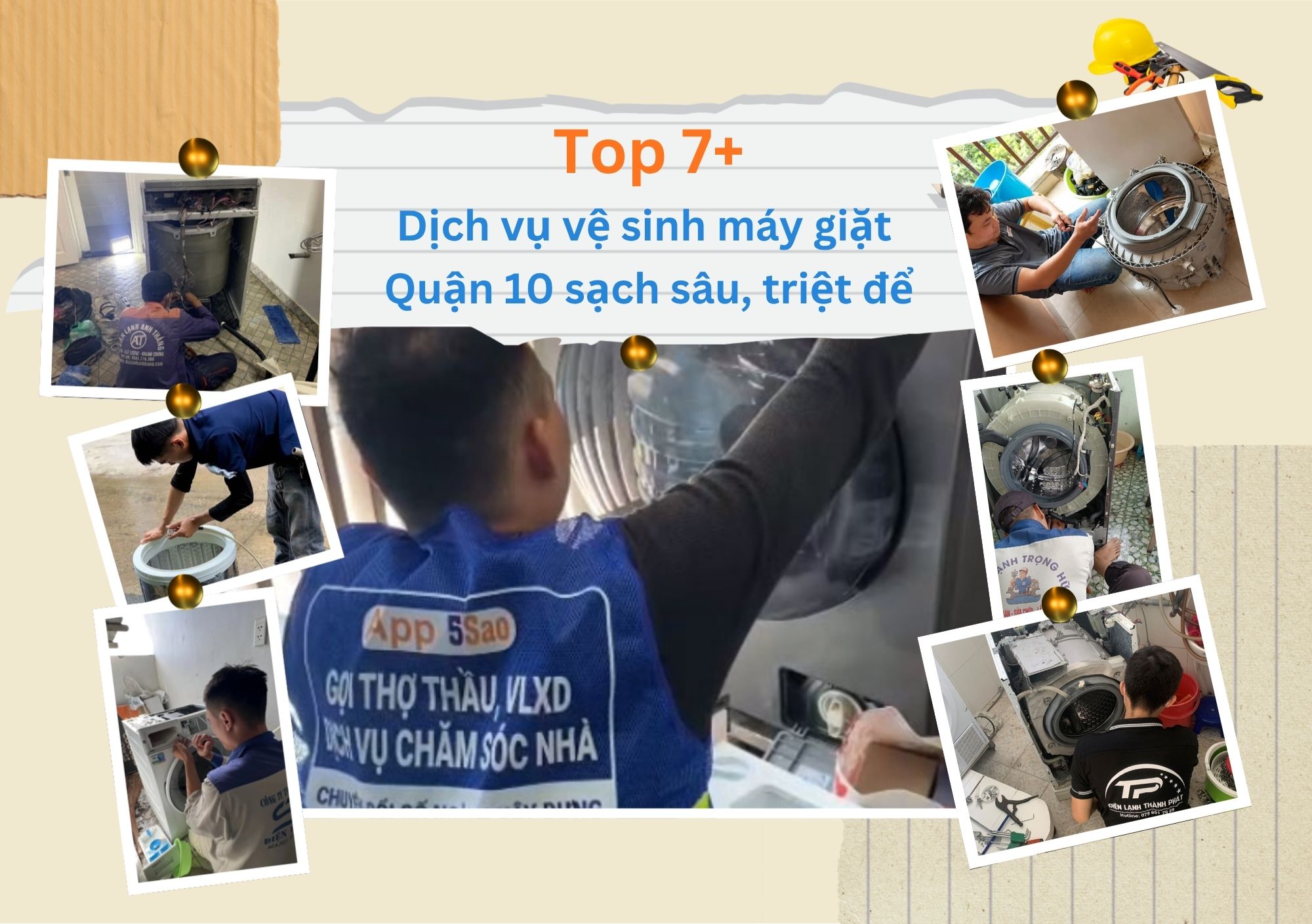 TOP 7+ dịch vụ vệ sinh máy giặt Quận 10 làm sạch sâu triệt để, loại bỏ toàn diện cặn bẩn và vi khuẩn!