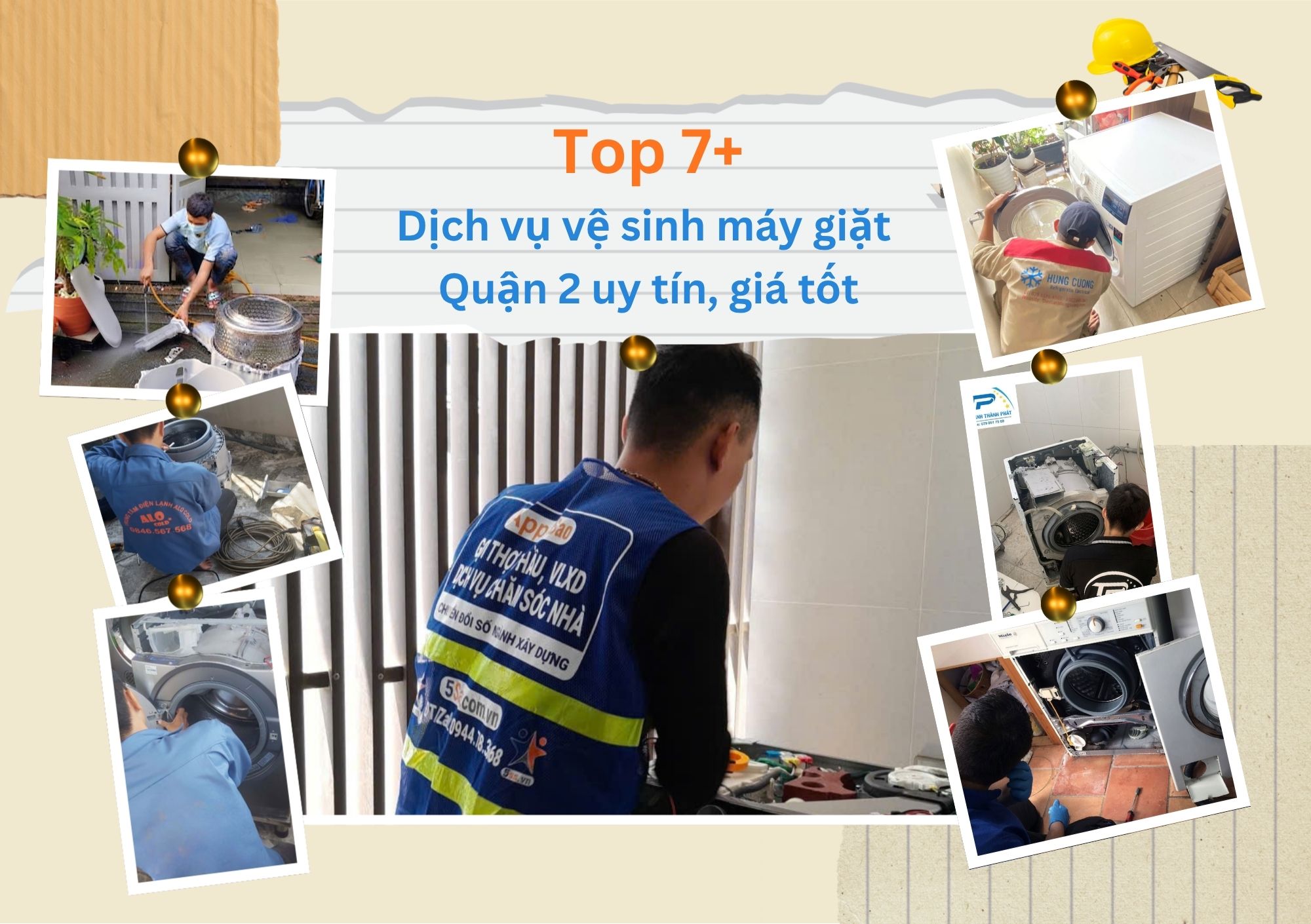 Khám phá ngay Top 7+ dịch vụ vệ sinh máy giặt Quận 2 uy tín, giá tốt