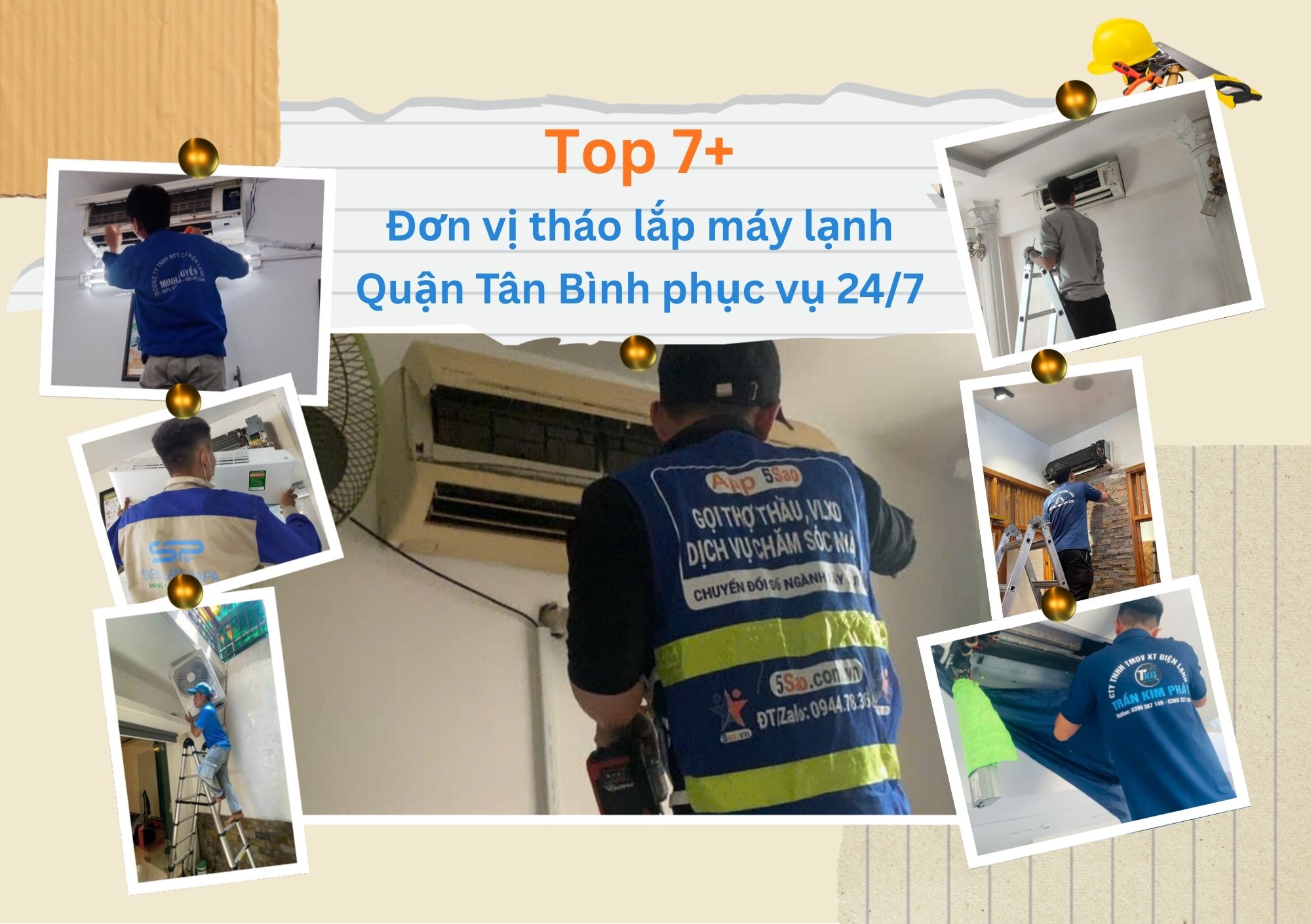 Gợi ý top các dịch vụ tháo lắp máy lạnh trọn gói đáng tin cậy ở Tân Bình giúp bạn dễ dàng liên hệ thợ giỏi, xử lý gọn gàng mọi thời điểm trong ngày.