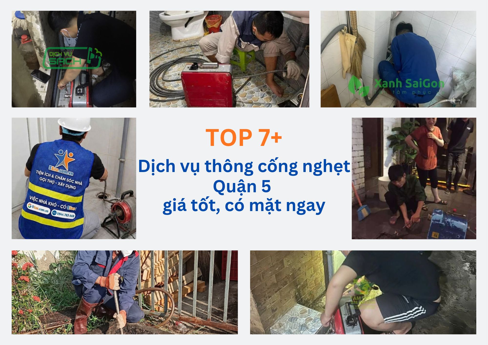Tổng hợp top 7+ đơn vị tay nghề cao, phục vụ xuyên đêm, xử lý triệt để mọi ca tắc mỡ, nghẹt sàn phức tạp.