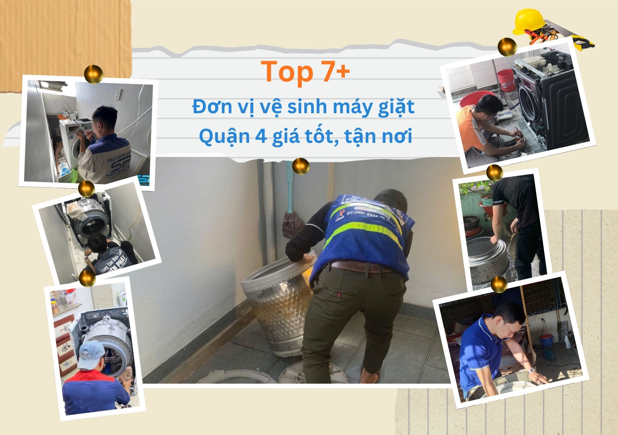 Tổng hợp TOP 7+ đơn vị vệ sinh máy giặt Quận 4 giá tốt, phục vụ tận nơi nhanh chóng và uy tín cao!