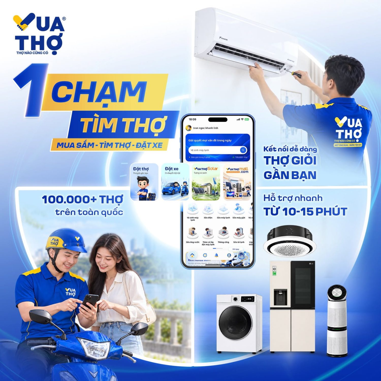 Ứng dụng Gọi Thợ