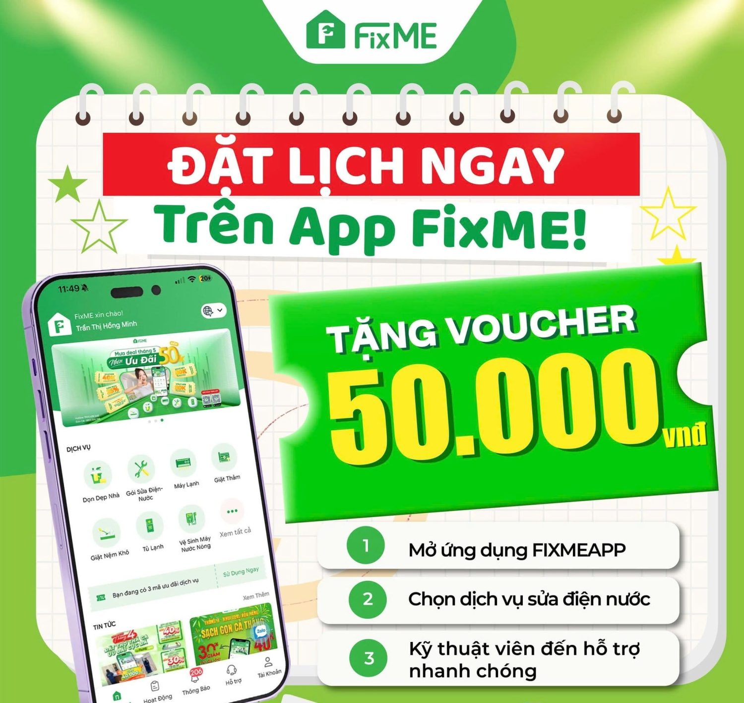 Ứng dụng Gọi Thợ