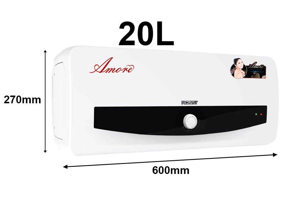 Kích thước bình nóng lạnh 20L