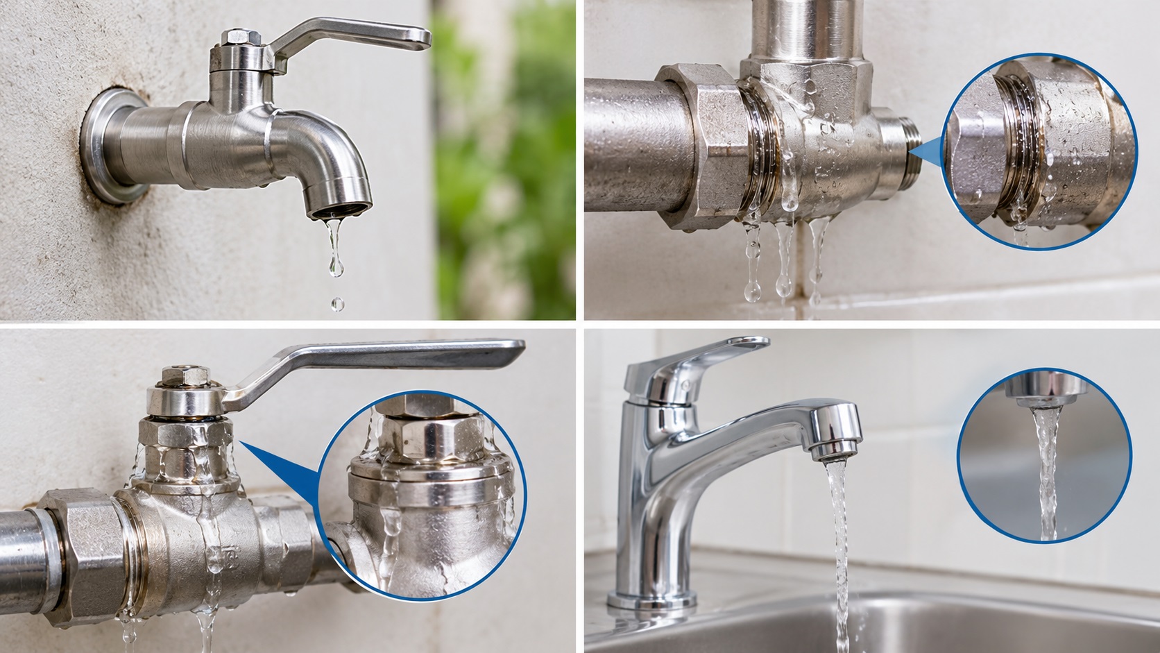 Dấu Hiệu Nhận Biết Van Nước Inox Đang Bị Rò Rỉ