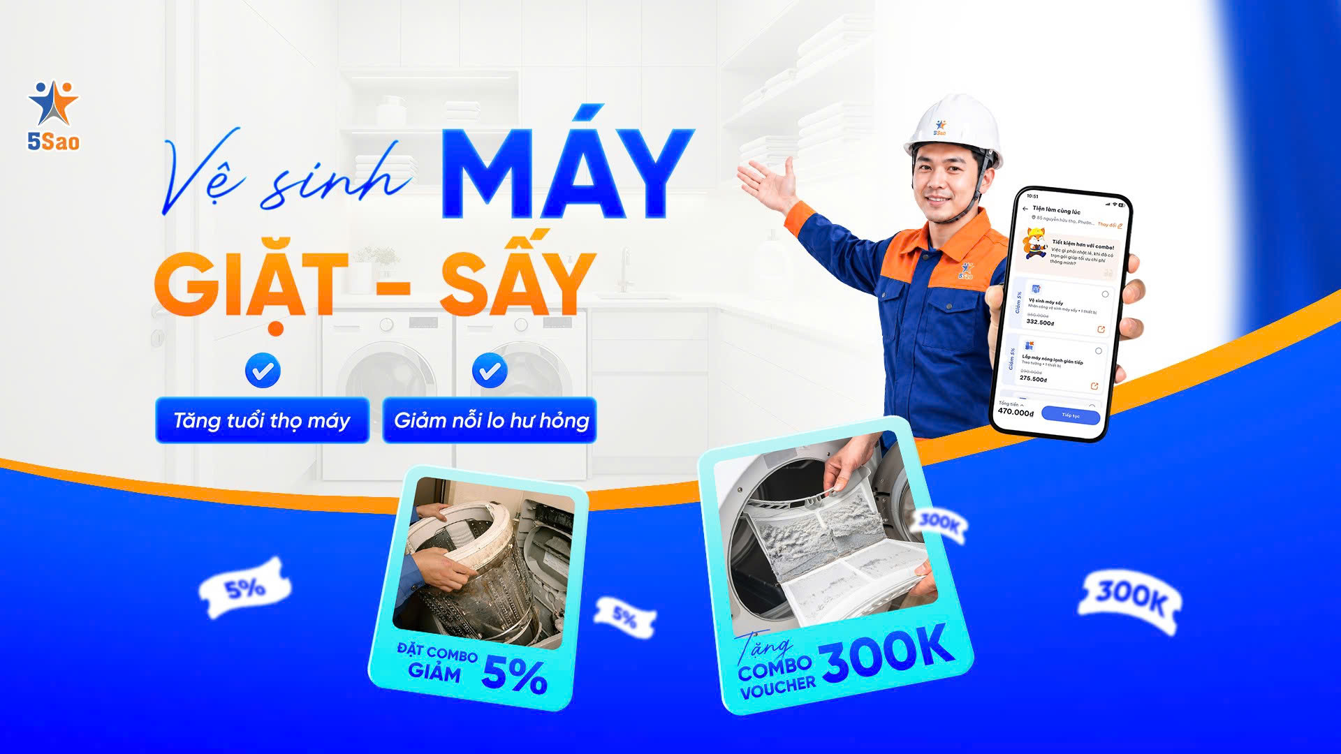 Ứng dụng 5Sao là gì? Nền tảng kết nối thợ điện lạnh Đà Nẵng uy tín