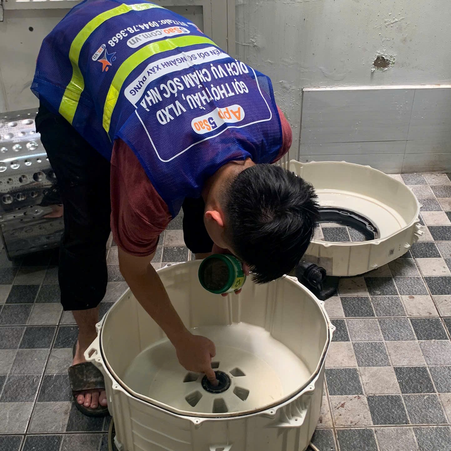 Dịch vụ Vệ sinh và Sửa chữa Máy Giặt