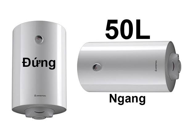 Kích thước bình nóng lạnh 50L