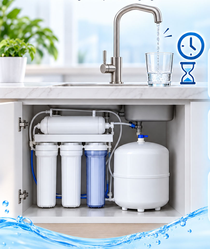 Máy lọc nước lấy nước lâu