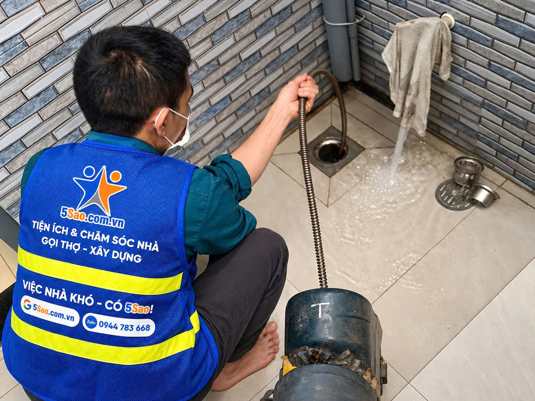 Dịch vụ sửa cống thoát nước chuyên nghiệp 5Sao - Nhanh chóng, triệt để
